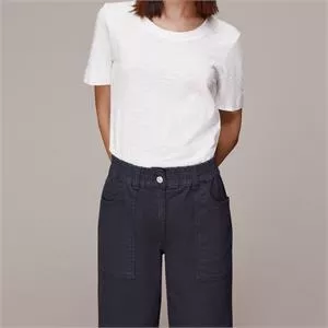 Whistles Tessa Black Casual Trousers